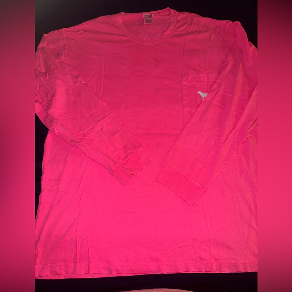 VS Pink Long Sleeve Tee